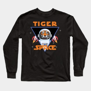 Tiger astronout Long Sleeve T-Shirt